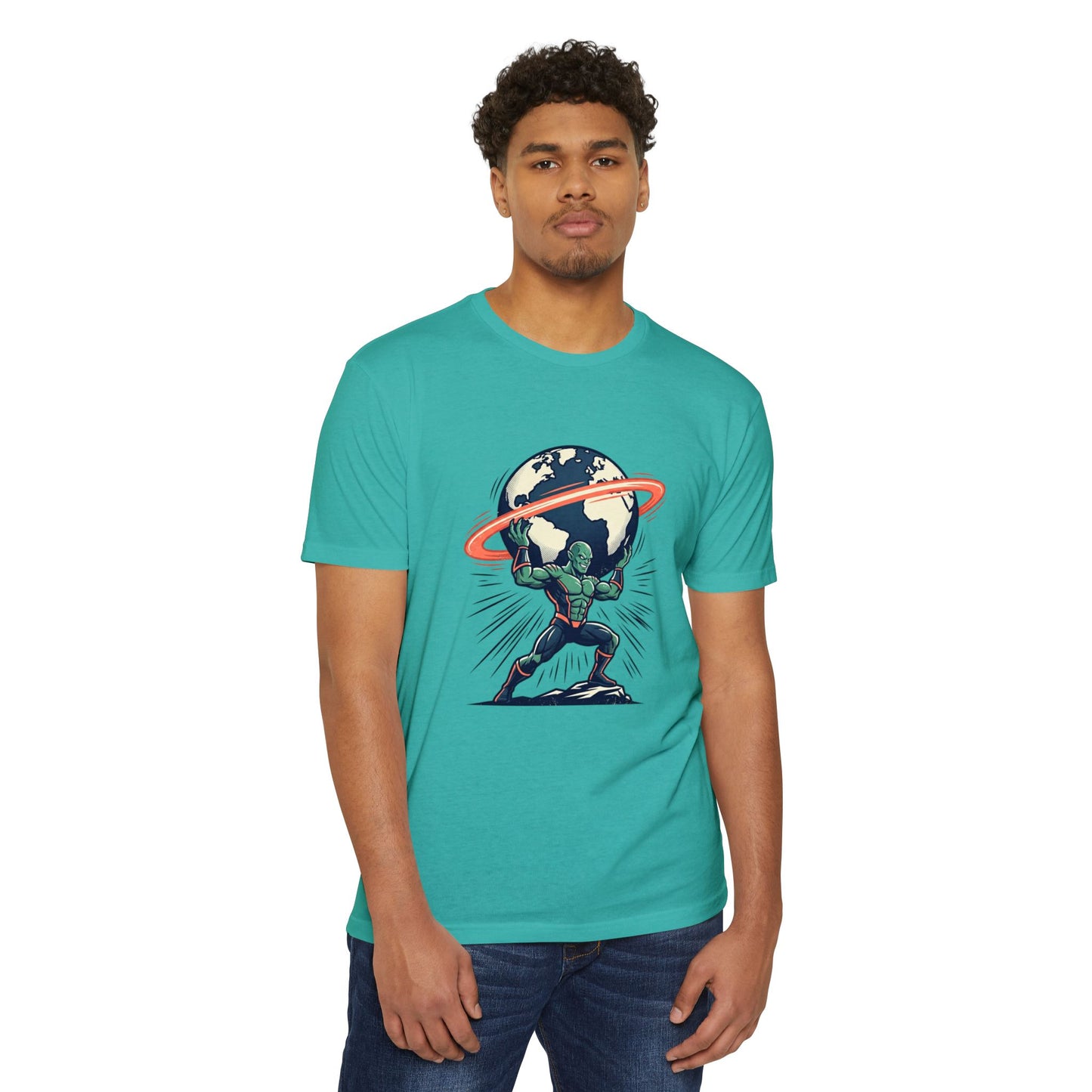 Atlas Strongman Vintage Earthlifting T-Shirt