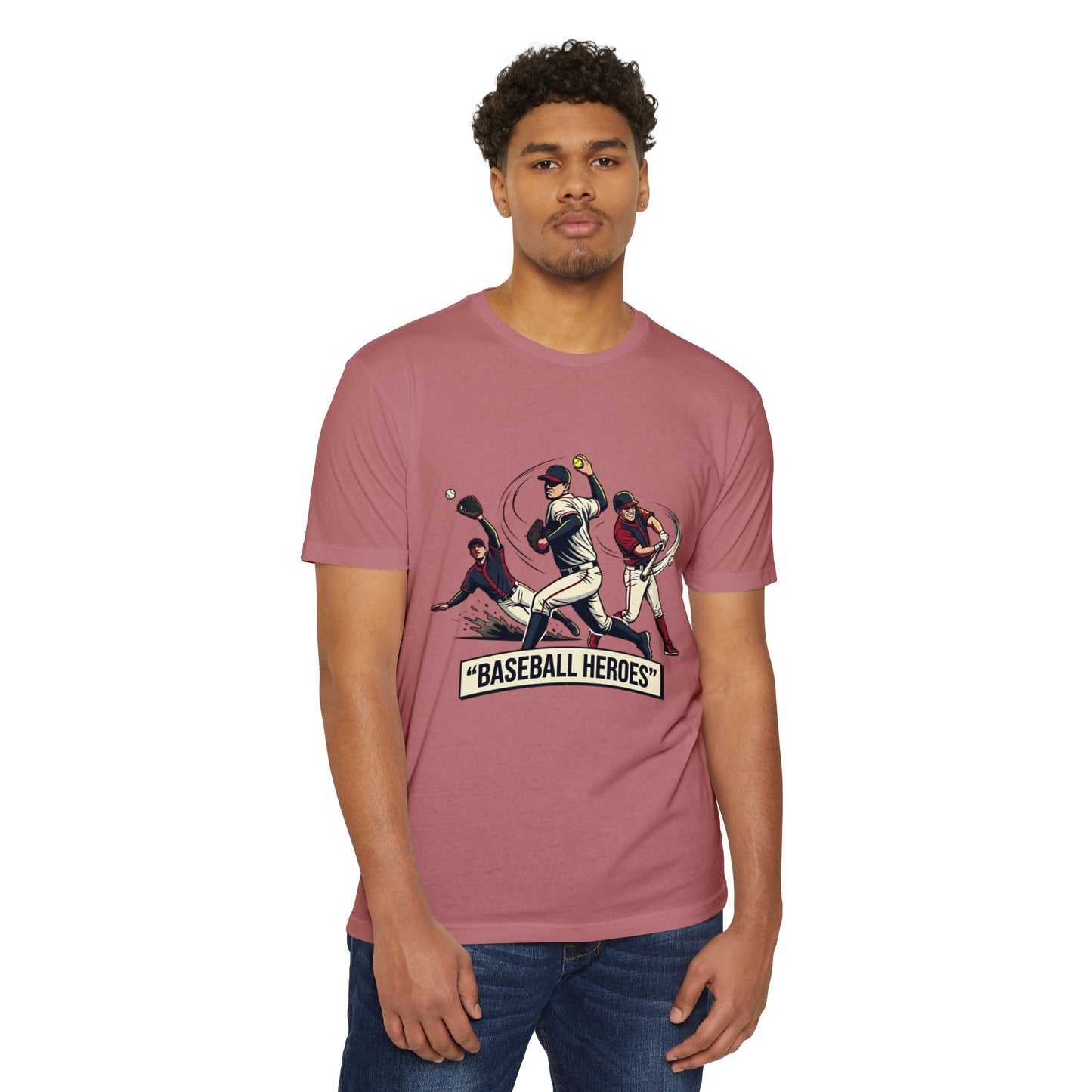 Baseball Heroes Vintage Players T-Shirt