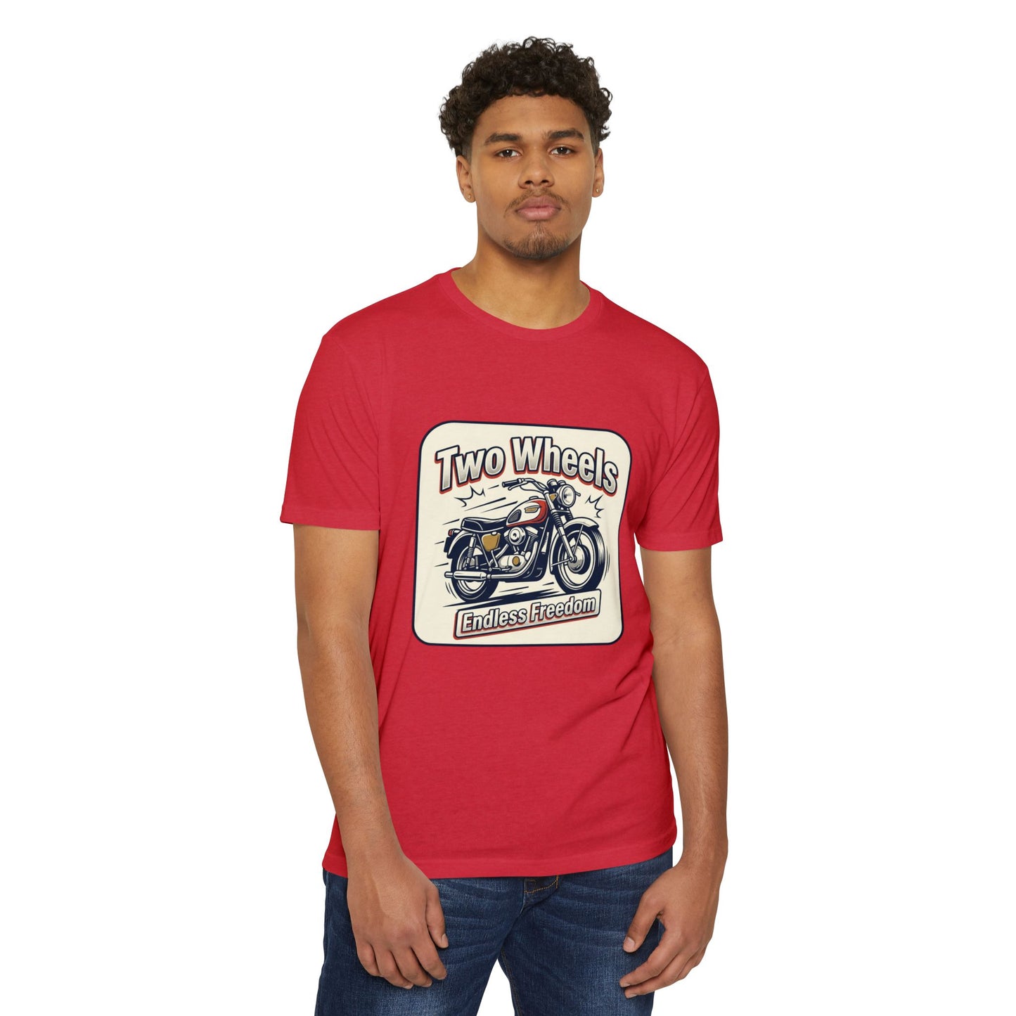 Vintage 'Endless Freedom' Motorcycle T-Shirt