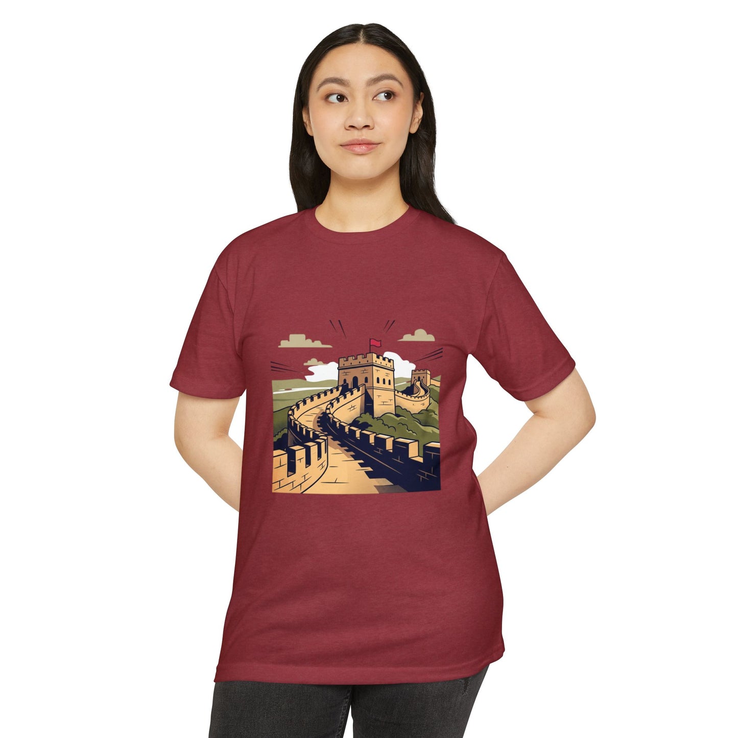 Great Wall Scenic Vintage Travel T-Shirt