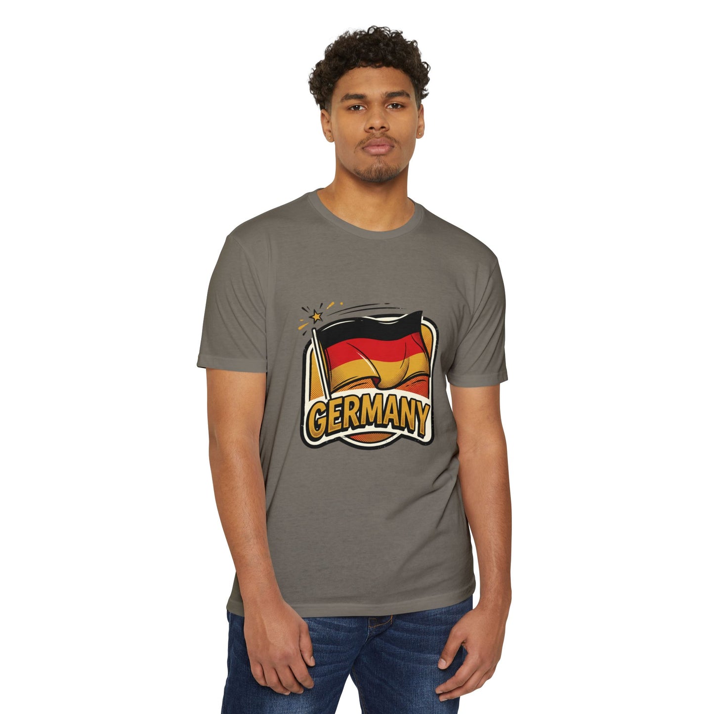 Germany Flag Retro Sports T-Shirt — Vintage Team Fan Tee