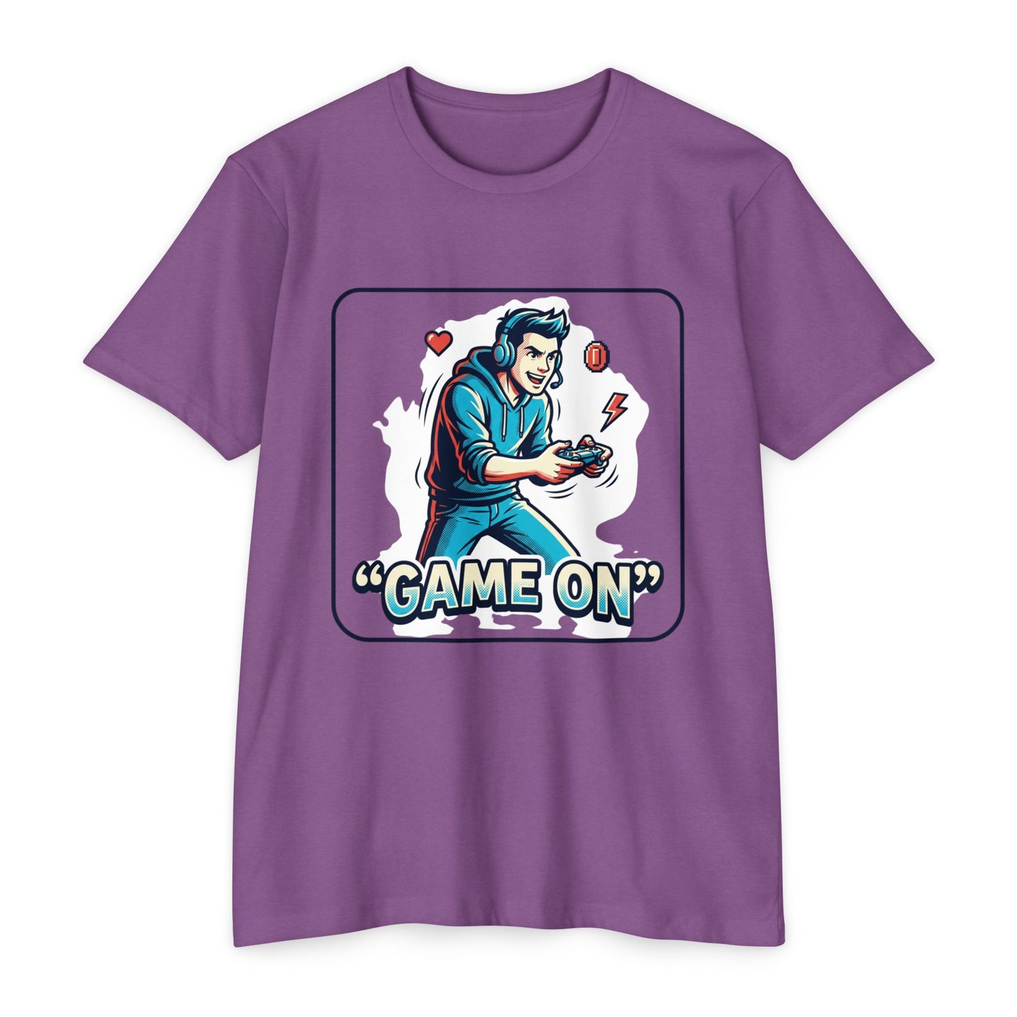 Game On Retro Controller T-Shirt — Gamer Graphic Tee