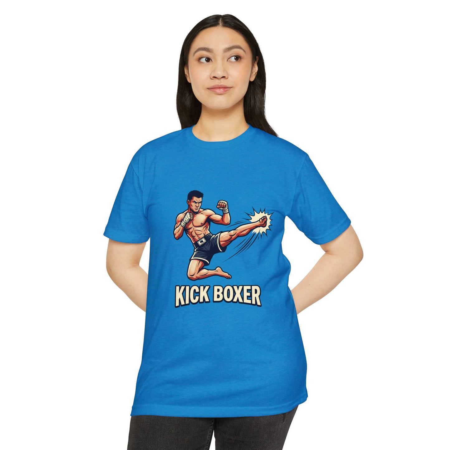 Camiseta Kick Boxer — Camiseta Retro Gráfica de Artes Marciales