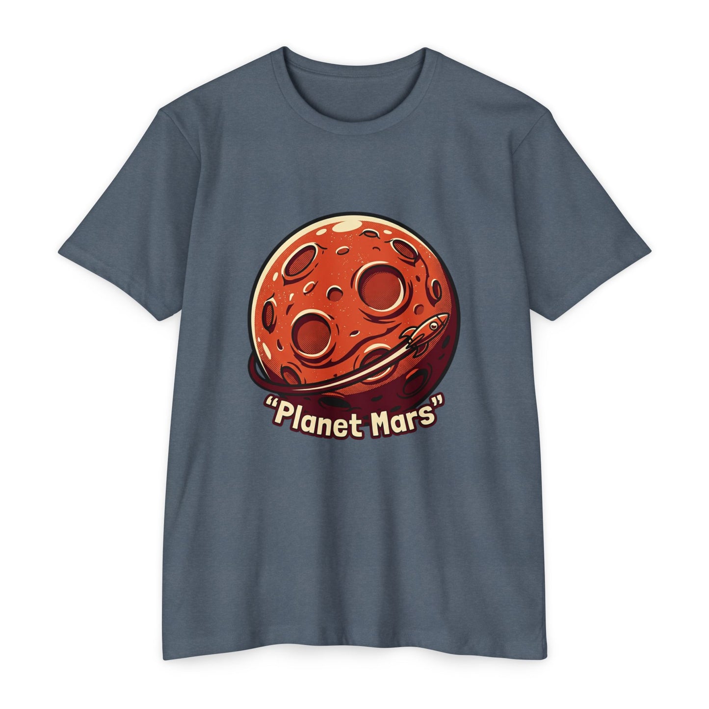 Retro Mars Graphic T-Shirt — Red Planet Tee