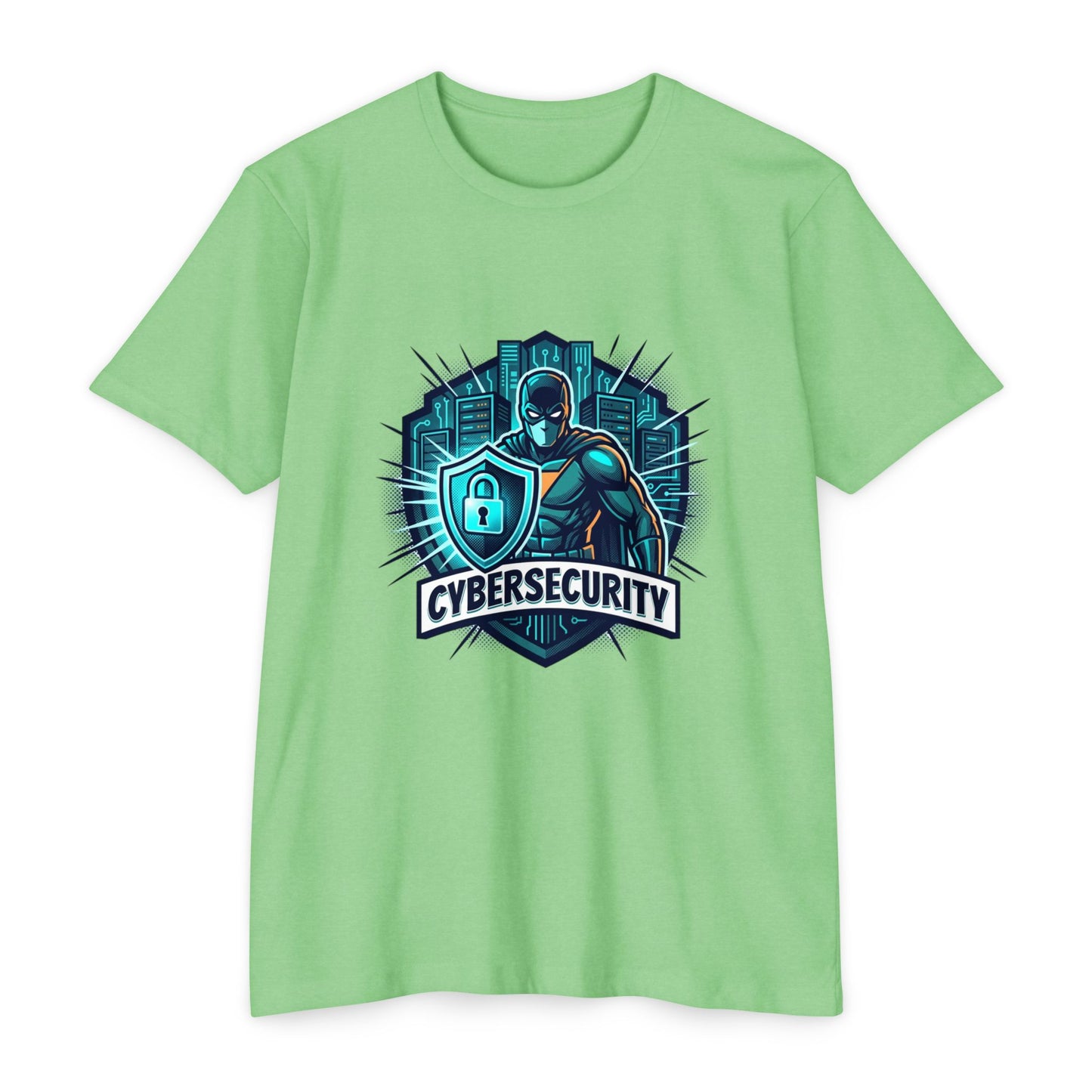 Cybersecurity Shield Tee — Cyber Defender Tech T-Shirt