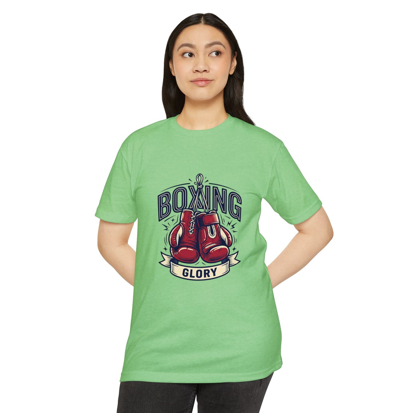 Boxing Glory T-Shirt – Vintage Red Gloves Graphic Tee