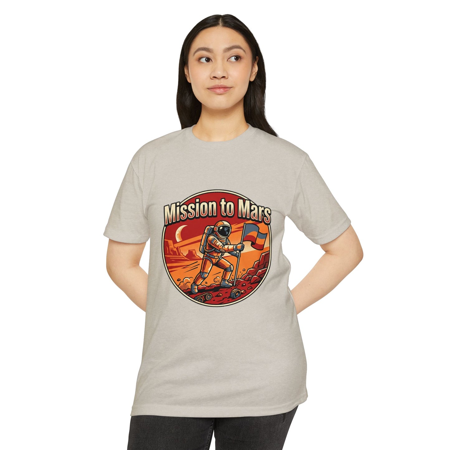 Mission to Mars Retro Astronaut T-Shirt