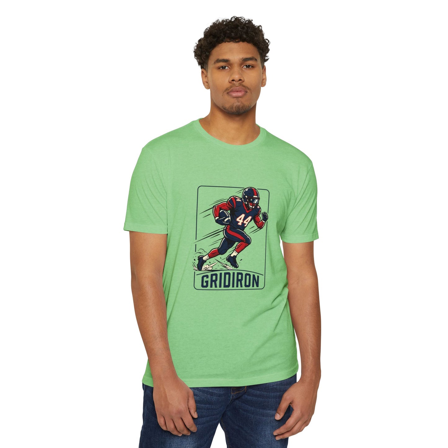 Camiseta Gráfica de Jogador de Futebol Americano