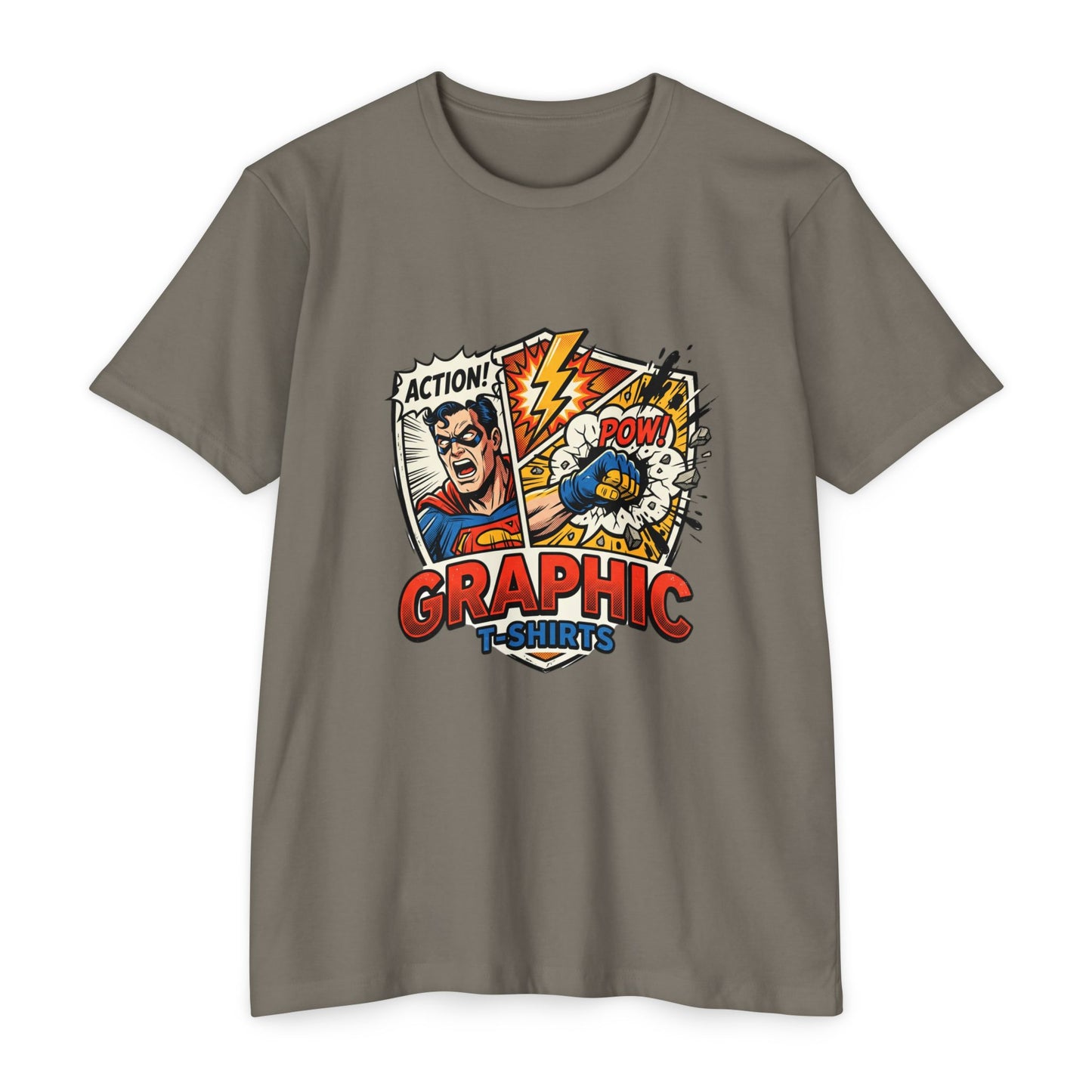 Action! POW Vintage Comic Pop Art T-Shirt