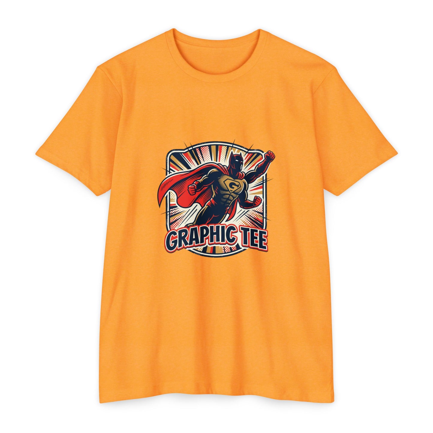 Retro Superhero Graphic Tee — Vintage Comic T-Shirt