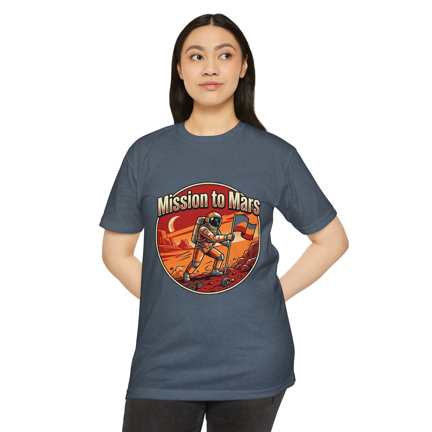Mission to Mars Retro Astronaut T-Shirt