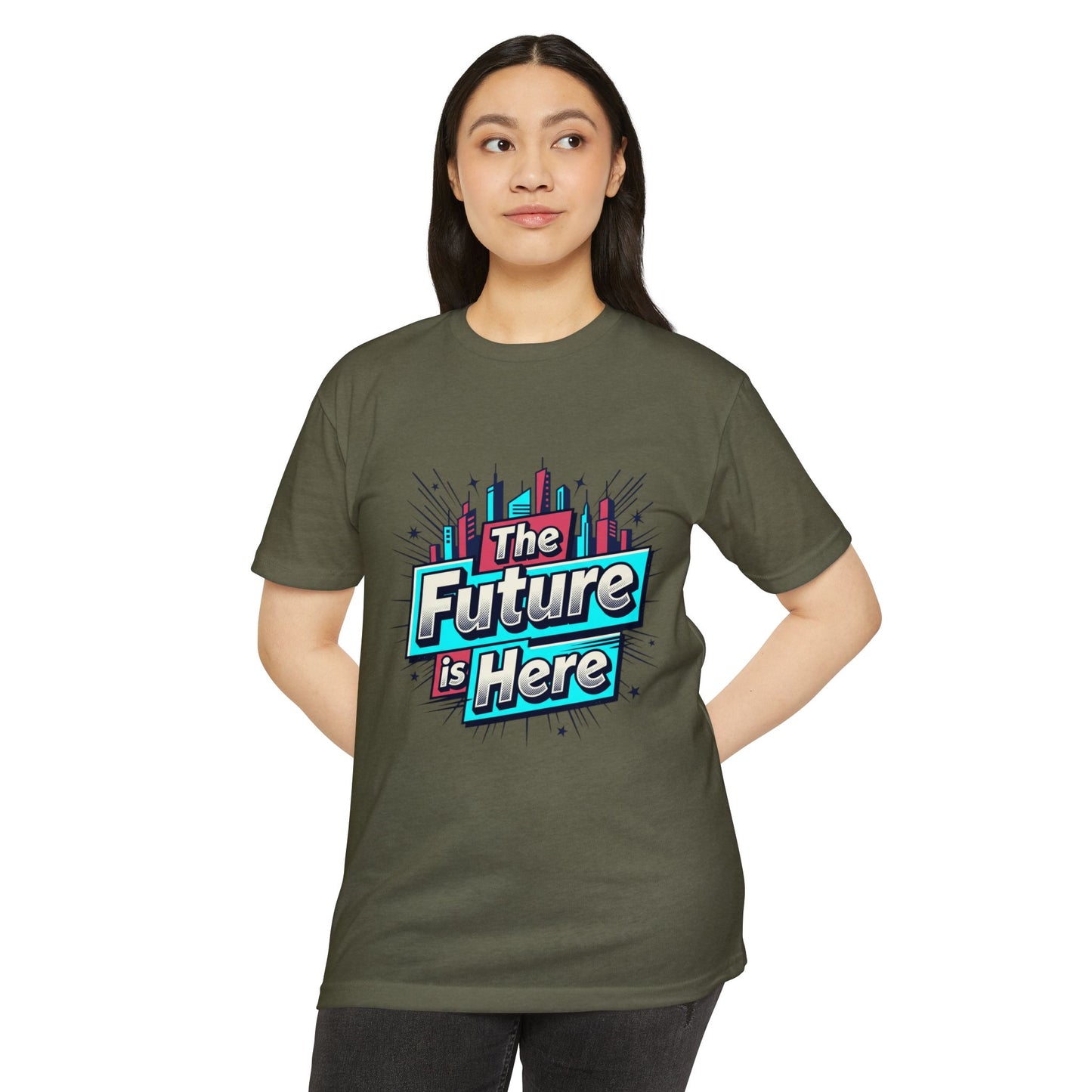 The Future Is Here T-Shirt — Retro City Graphic Tee