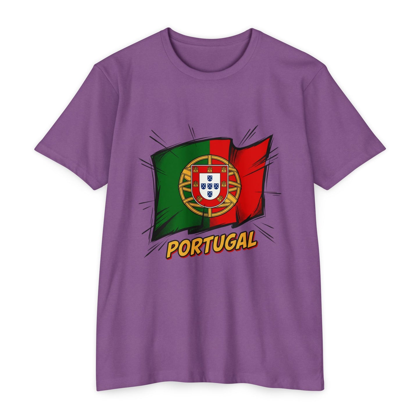 Portugal Flag Graphic T-Shirt — Vibrant Portuguese Pride Tee