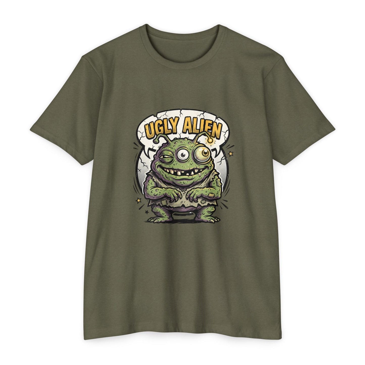 Ugly Alien Graphic T-Shirt