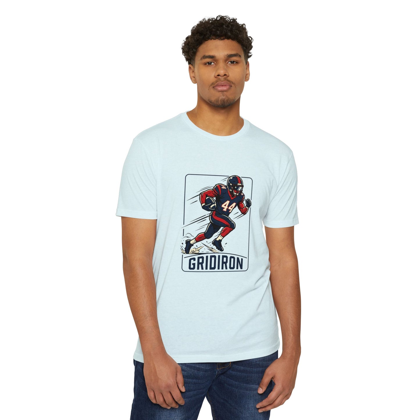 Camiseta Gráfica de Jogador de Futebol Americano