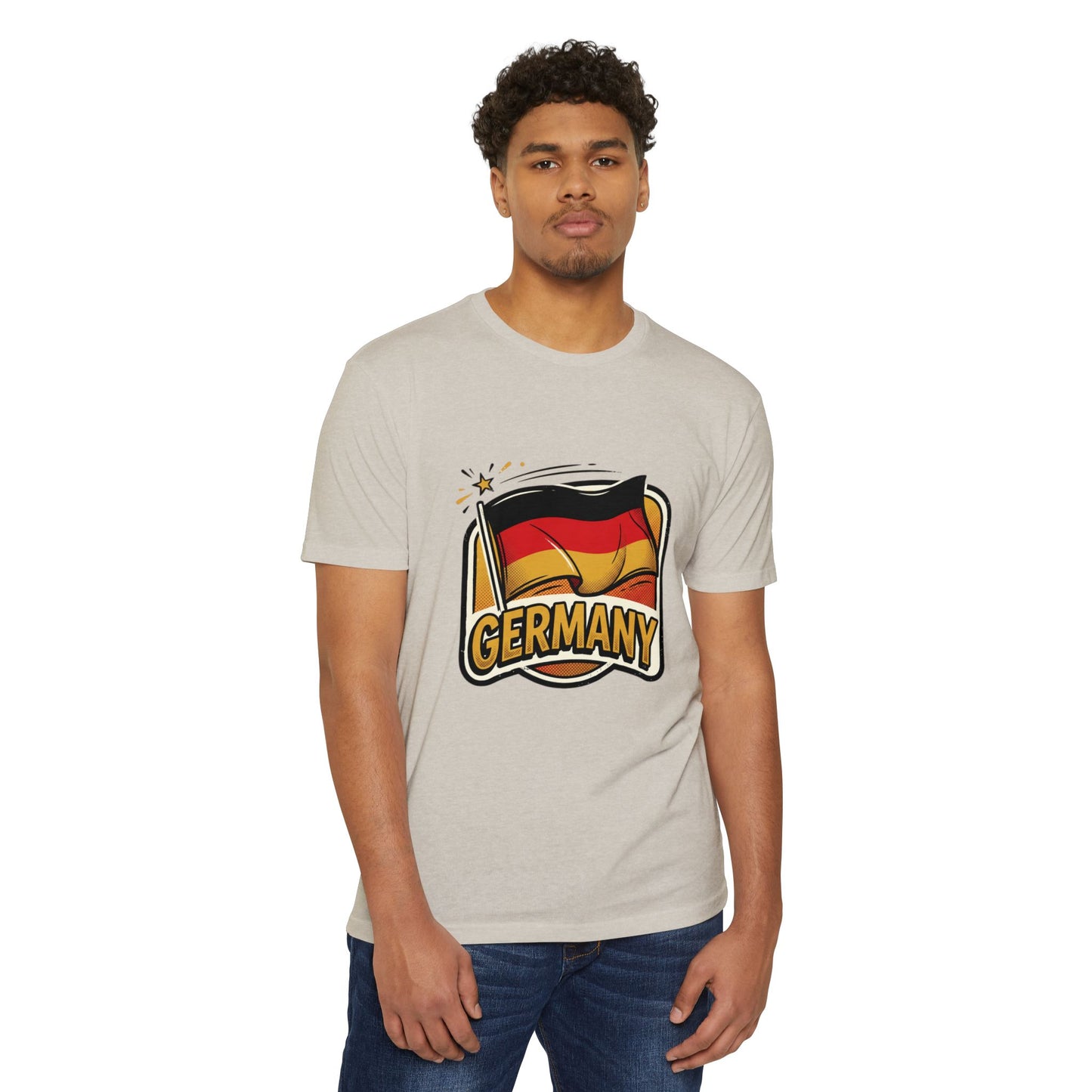 Germany Flag Retro Sports T-Shirt — Vintage Team Fan Tee