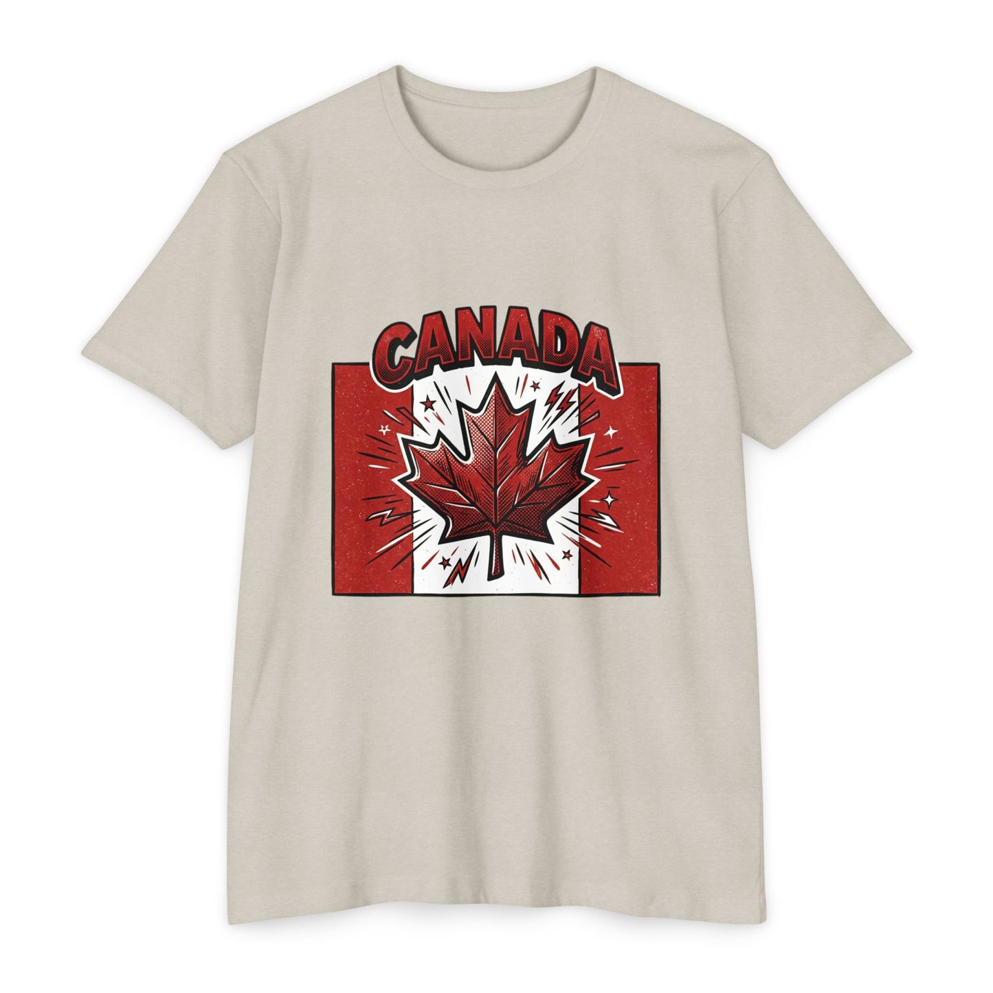 Retro Canada Maple Leaf Graphic T-Shirt — Canadian Pride Tee