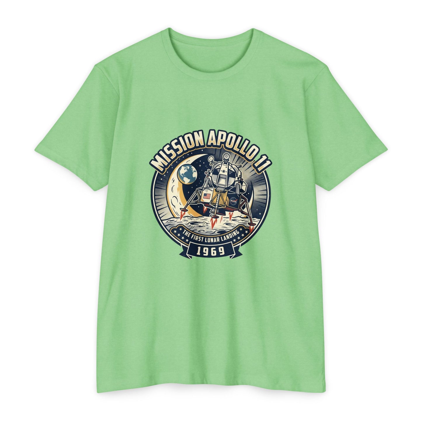 Apollo 11 Moon Landing T-Shirt — Mission Apollo 11 1969 Lunar Module Retro Tee