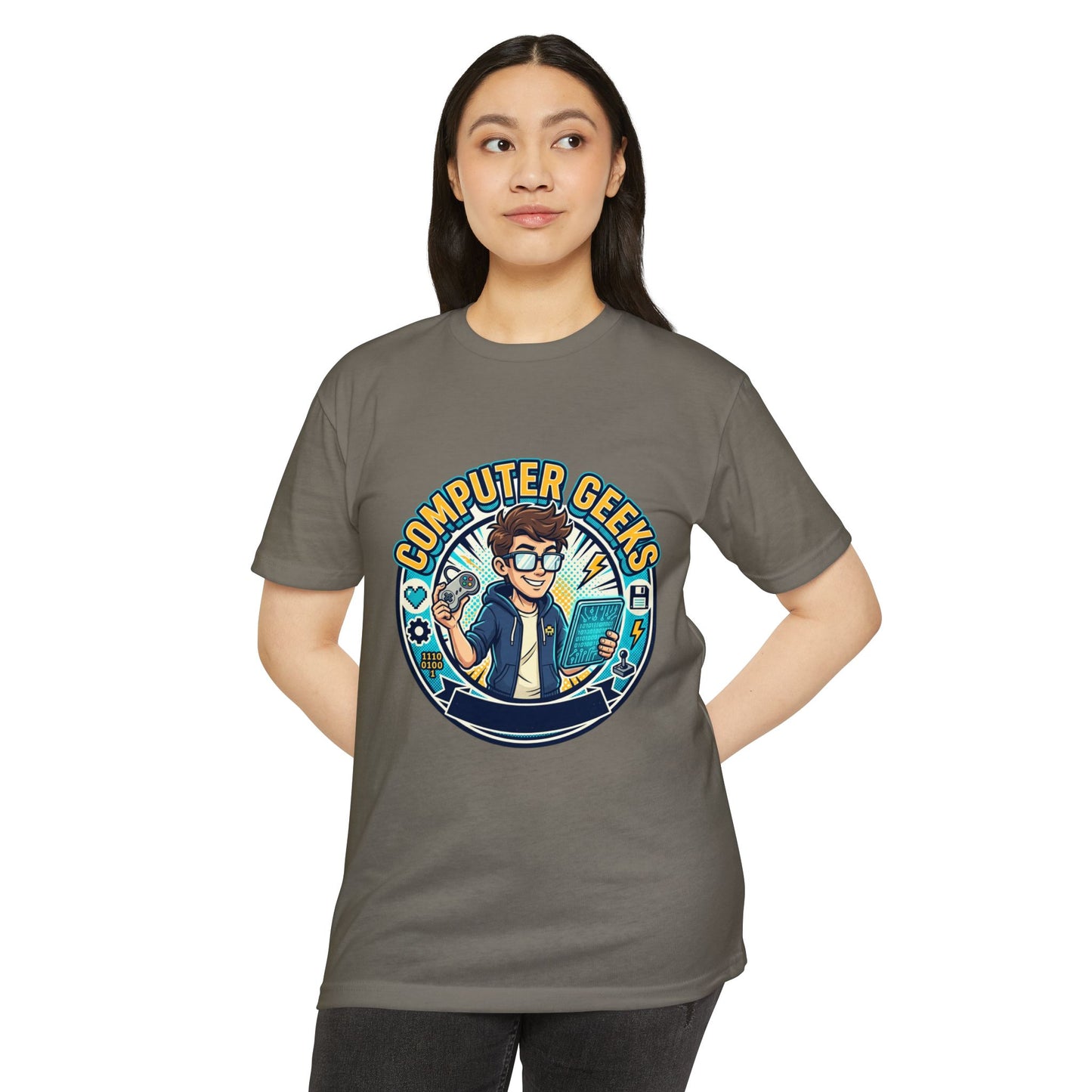 Computer Geeks T-Shirt — Retro Tech Gamer Graphic Tee