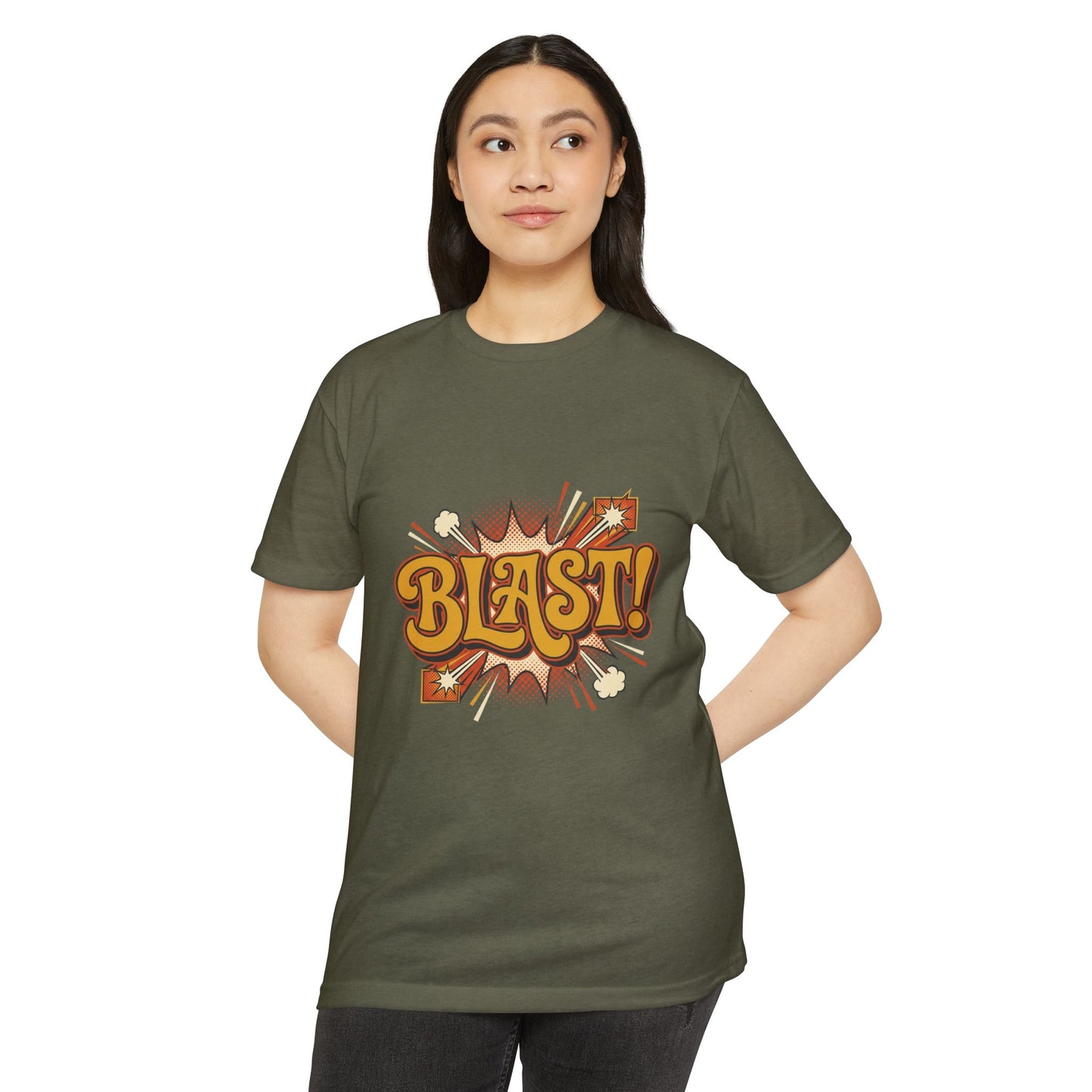 Blast! Retro Comic Tee — Vintage Pop Art Graphic T-Shirt