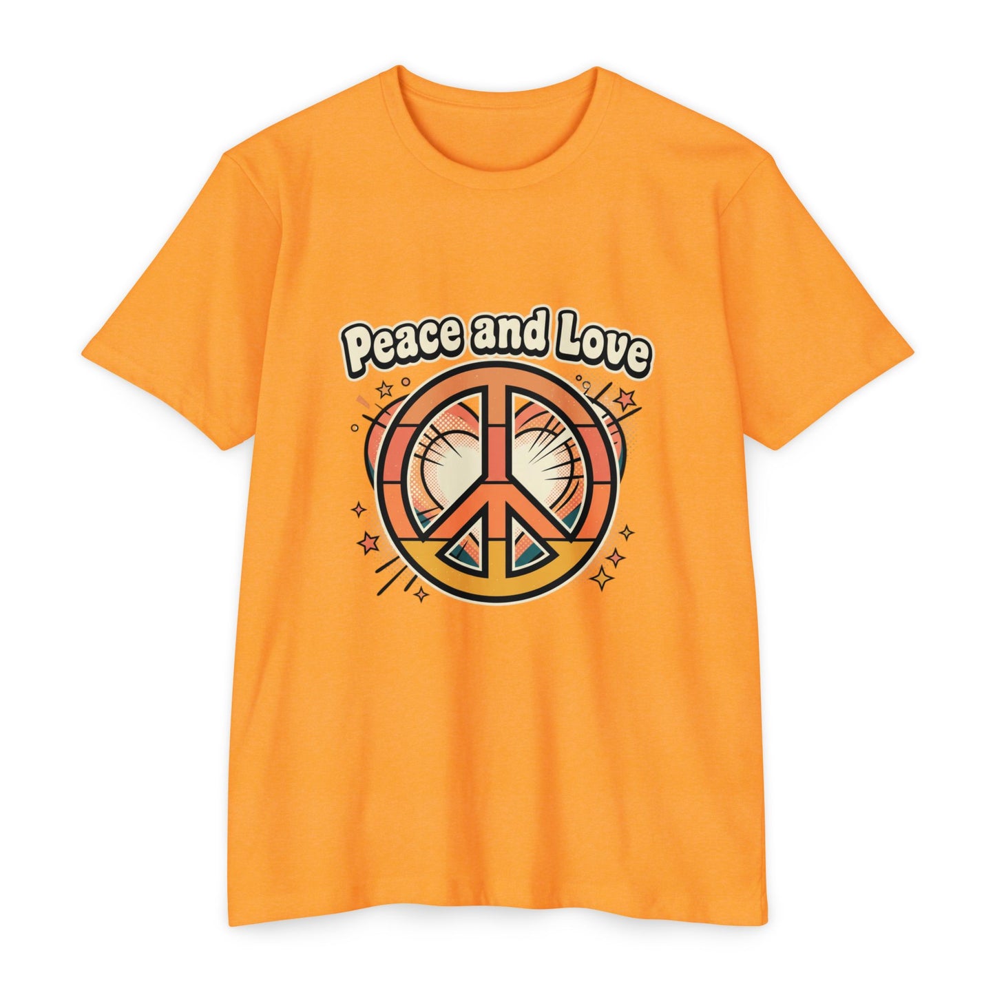 Peace and Love Vintage Peace Sign T-Shirt