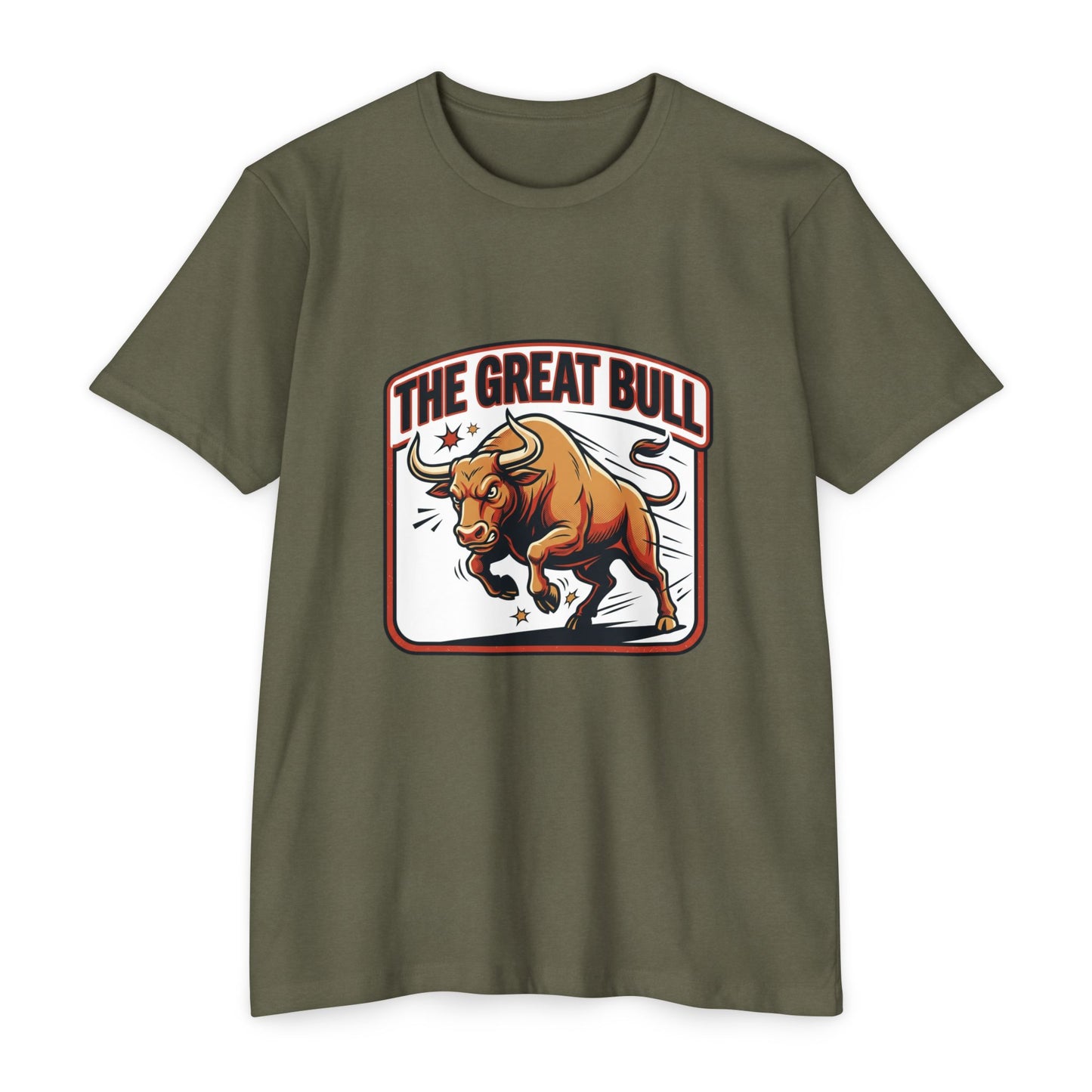 The Great Bull T-Shirt — Vintage Charging Bull Graphic Tee