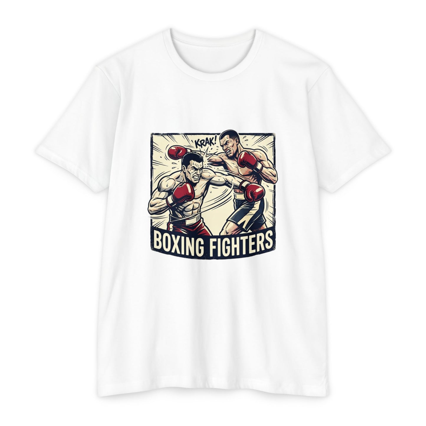 Boxing Fighters Vintage Comic Ring Match T-Shirt