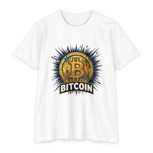 Bitcoin Graphic T-Shirt — Vintage Crypto Coin Tee