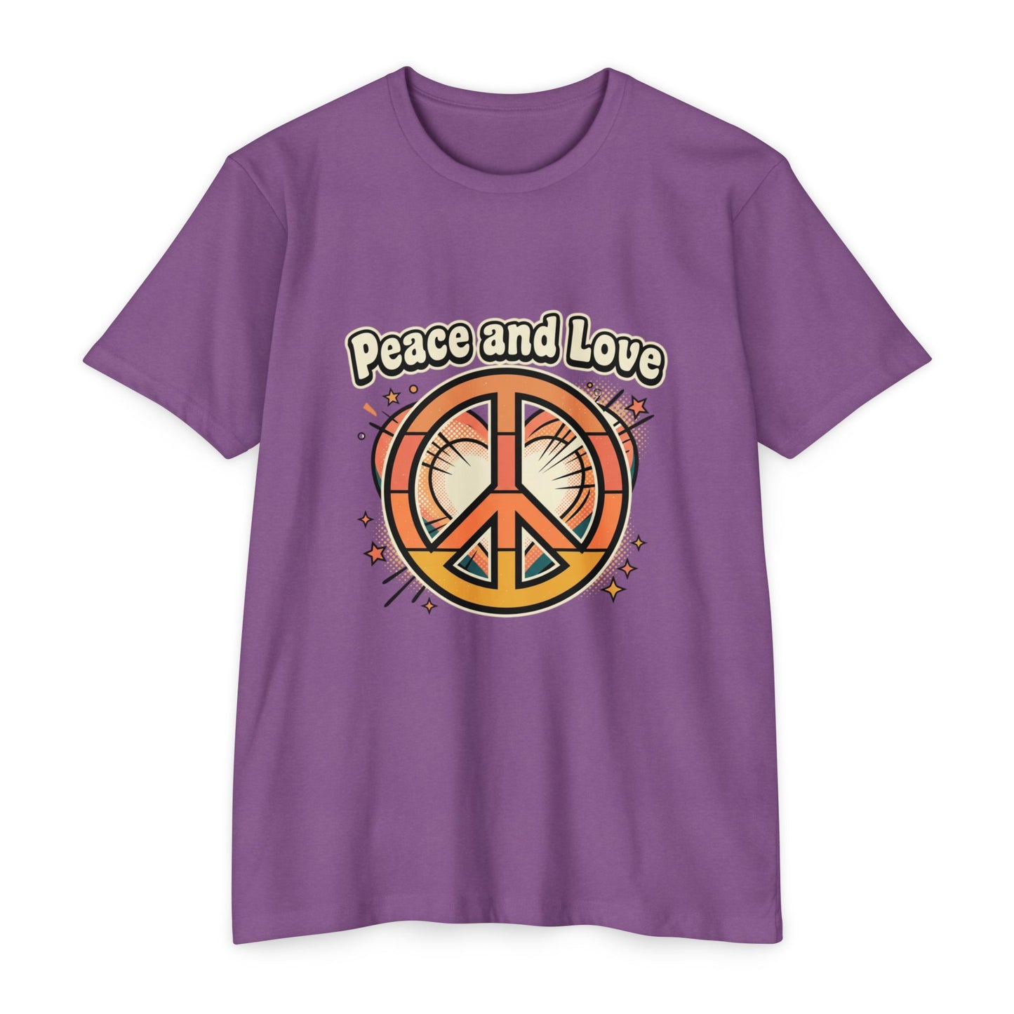 Peace and Love Vintage Peace Sign T-Shirt