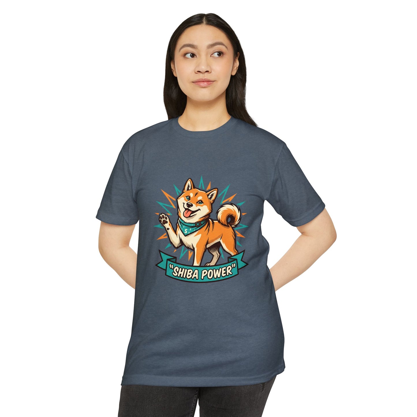 Shiba Power T-Shirt — Cute Shiba Inu Graphic Tee