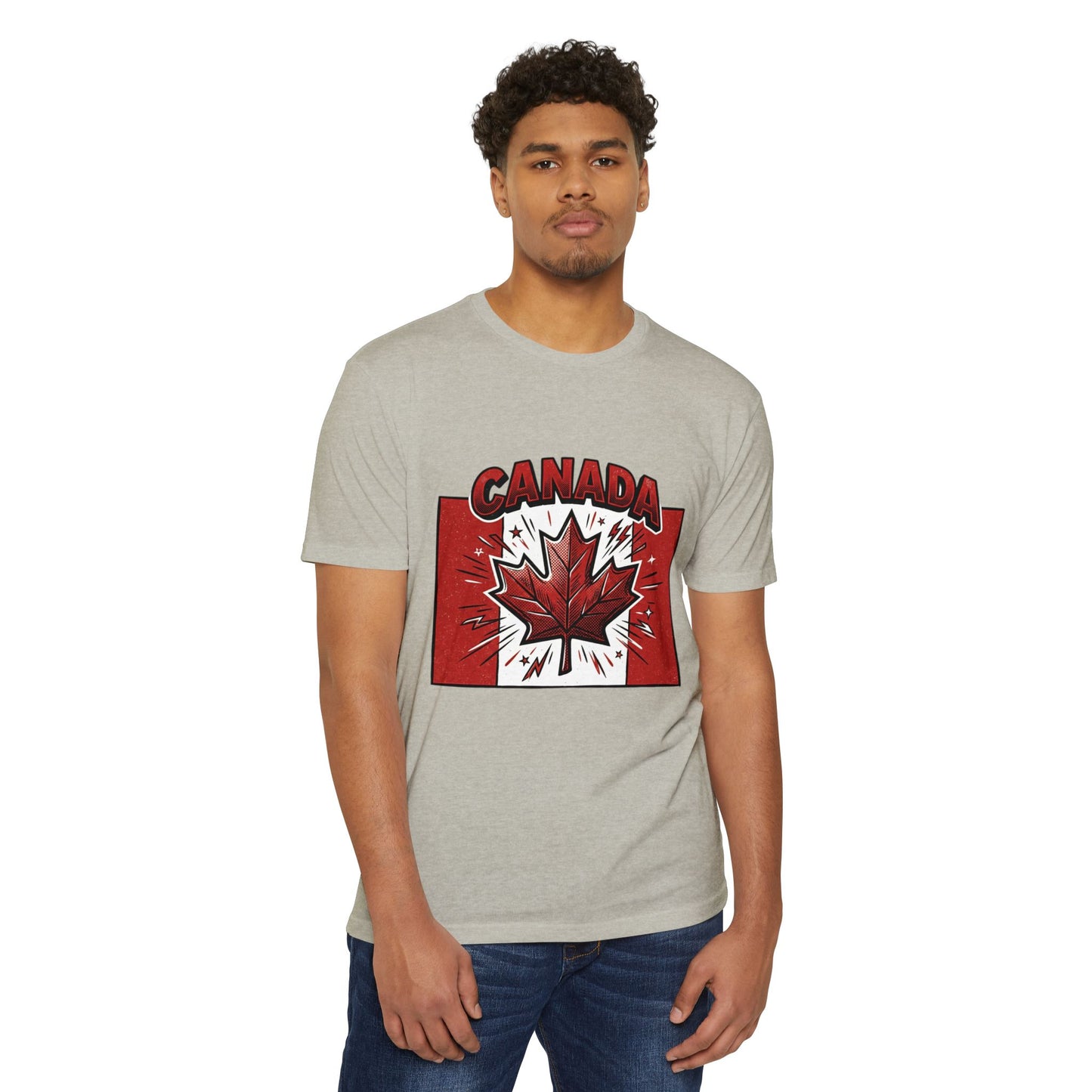 Retro Canada Maple Leaf Graphic T-Shirt — Canadian Pride Tee