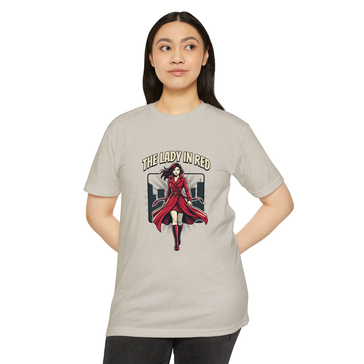 Lady in Red Vintage Femme Fatale T-Shirt