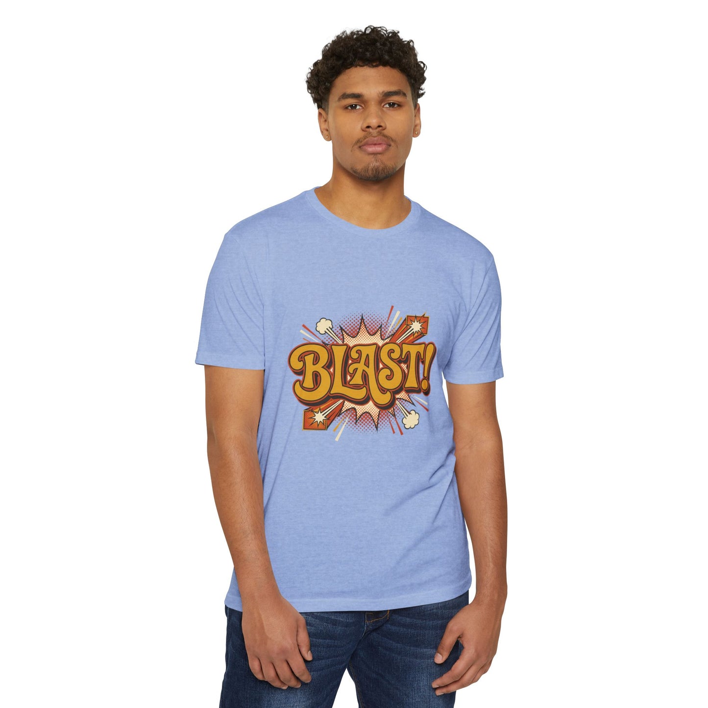 Blast! Retro Comic Tee — Vintage Pop Art Graphic T-Shirt