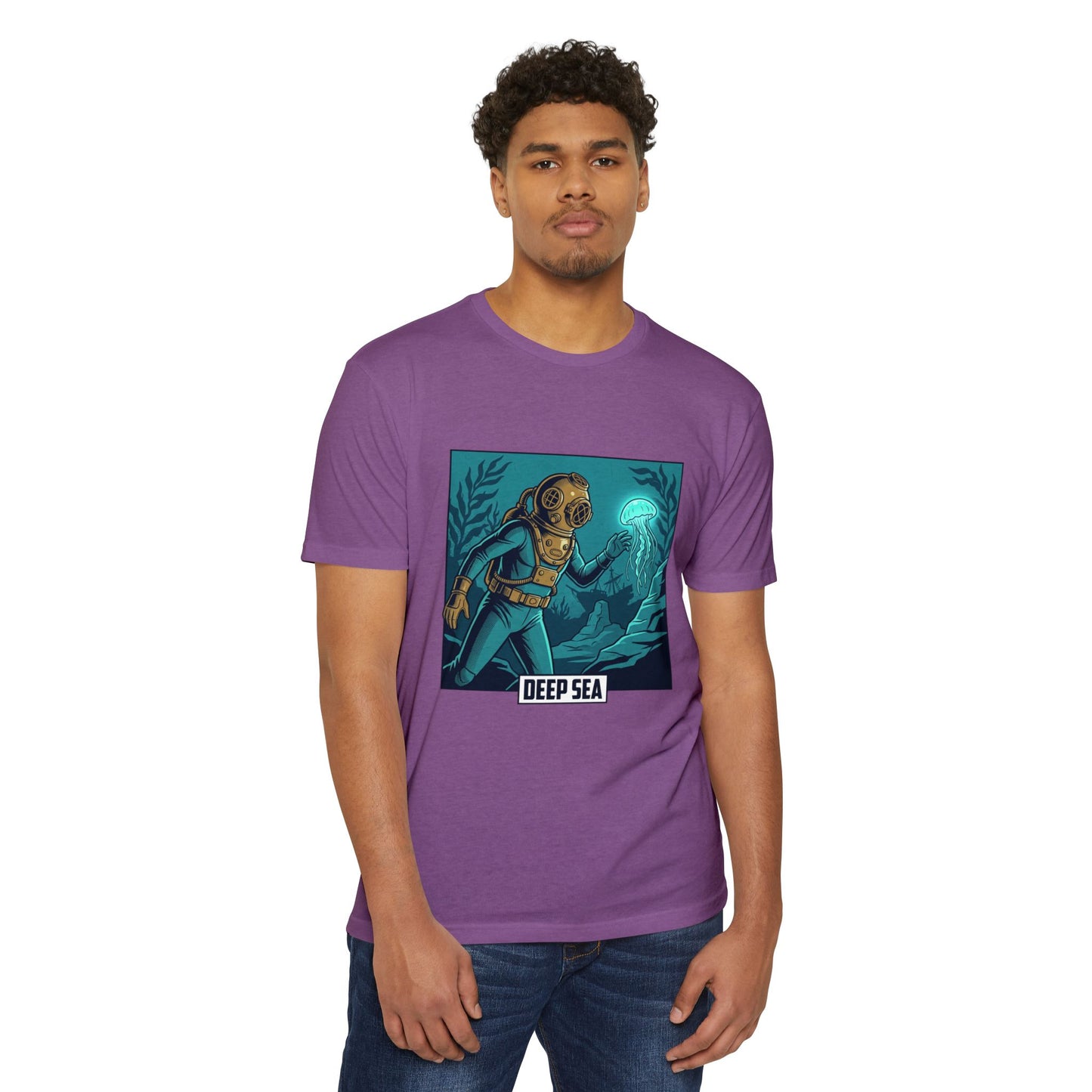 Deep Sea Diver Vintage Helmet Scuba T-Shirt
