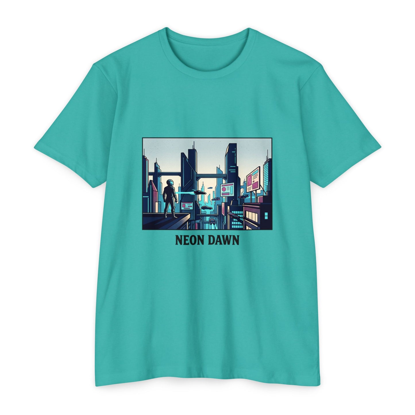Neon Dawn Cybercity T-Shirt