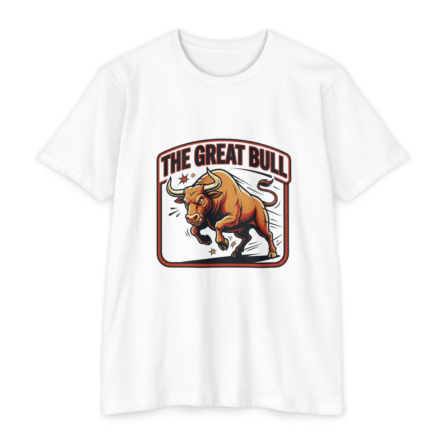 The Great Bull T-Shirt — Vintage Charging Bull Graphic Tee