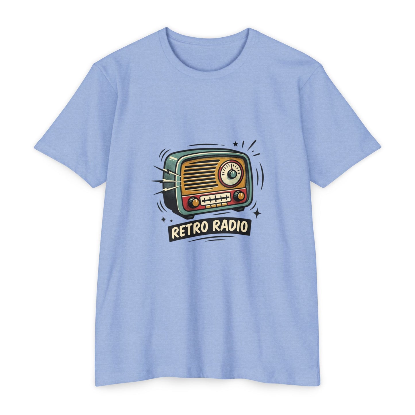 Retro Radio T-Shirt — Vintage Music Graphic Tee