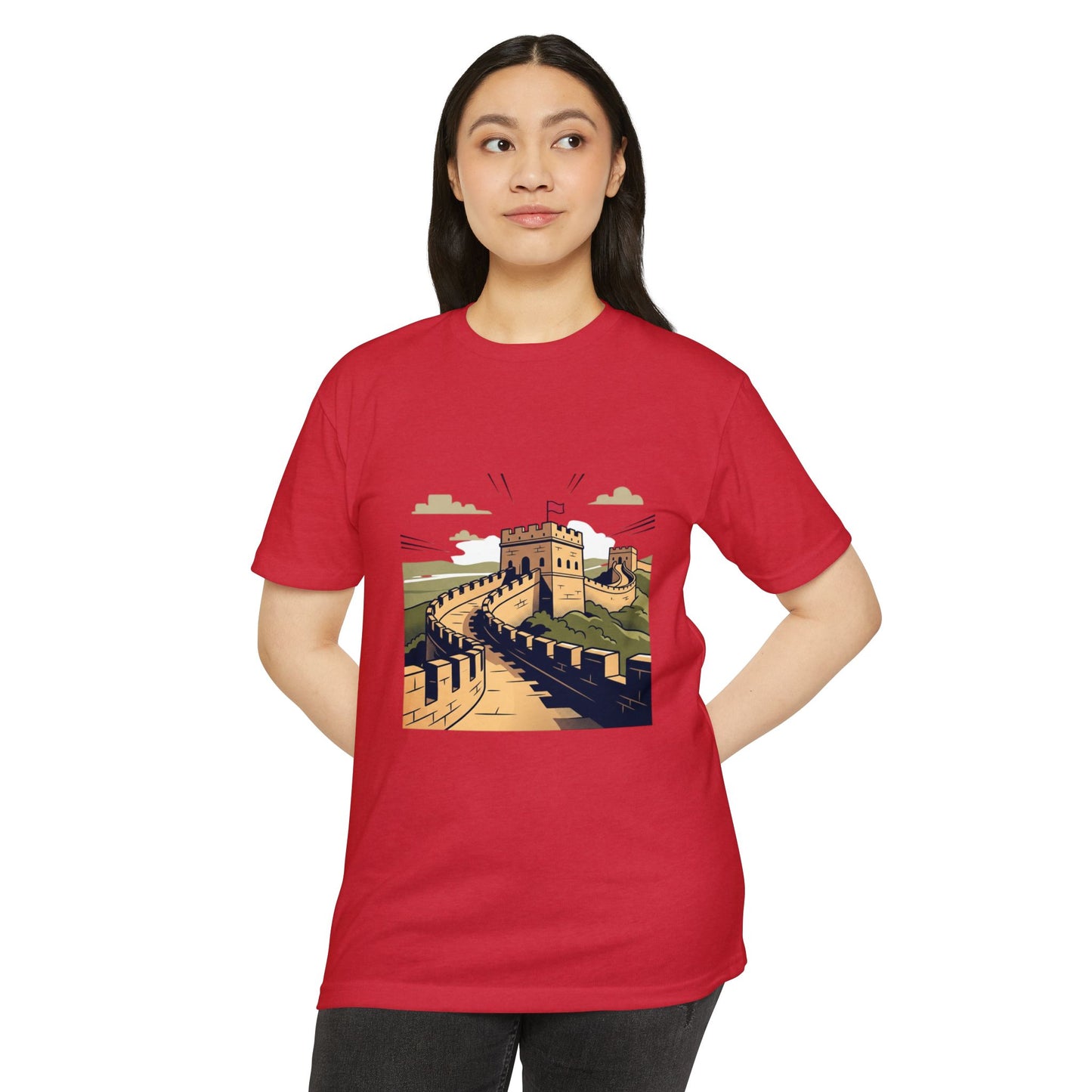 Great Wall Scenic Vintage Travel T-Shirt