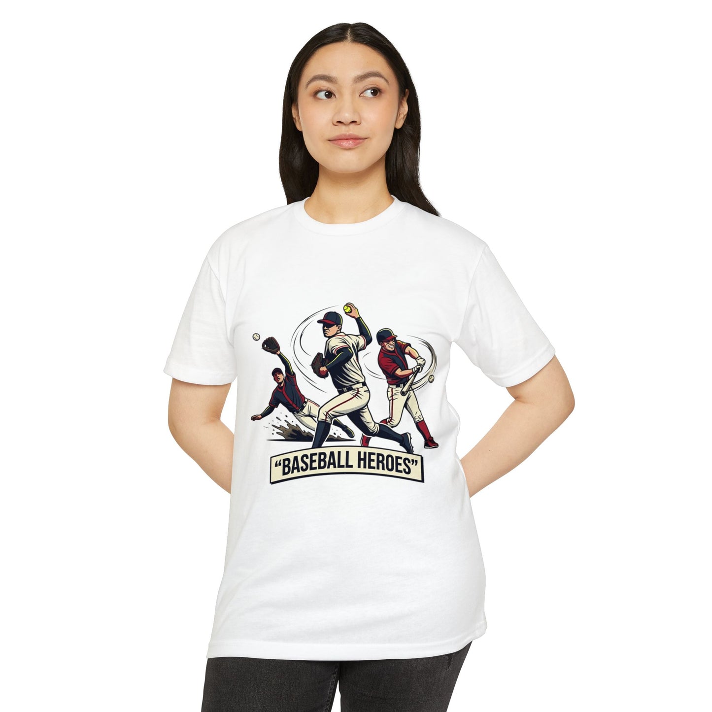 Baseball Heroes Vintage Players T-Shirt