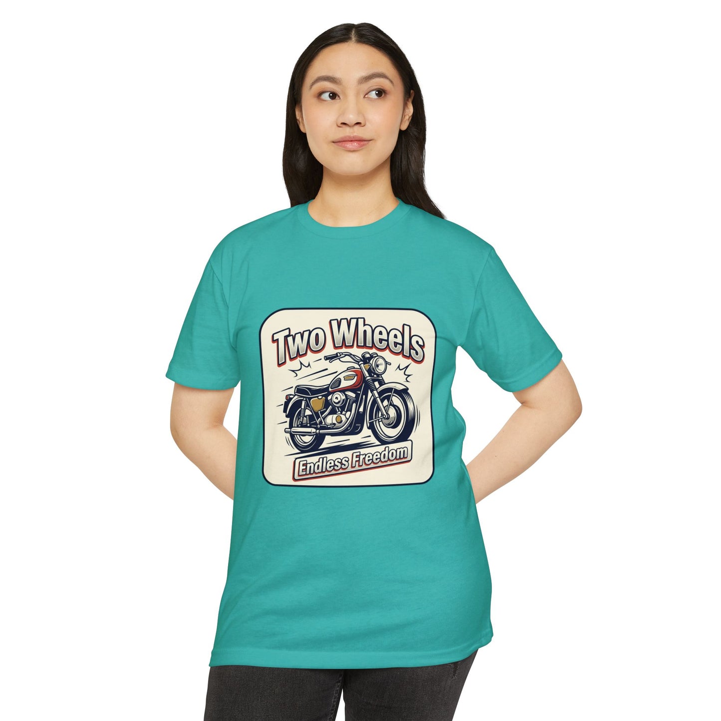 Vintage 'Endless Freedom' Motorcycle T-Shirt