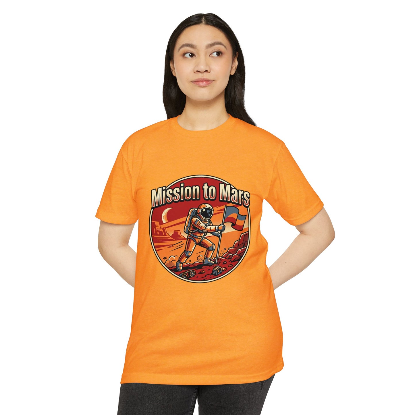 Mission to Mars Retro Astronaut T-Shirt