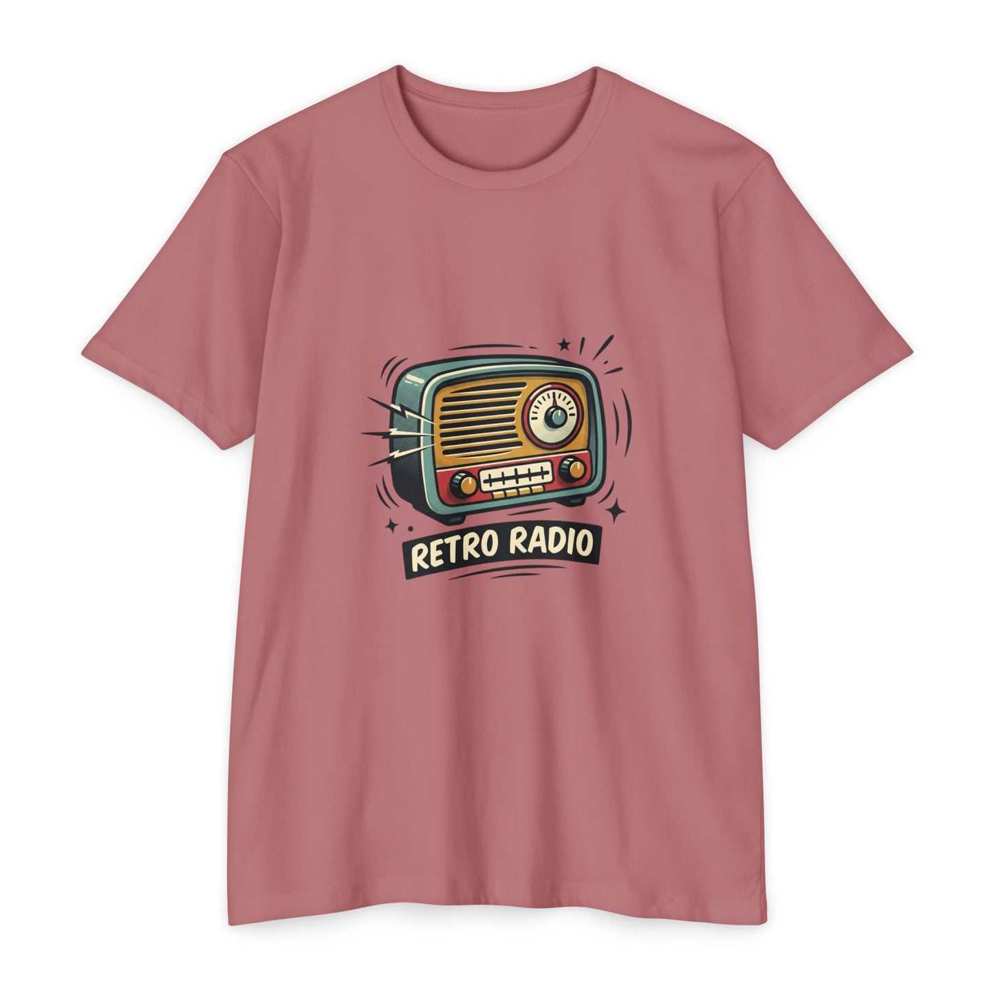 Retro Radio T-Shirt — Vintage Music Graphic Tee