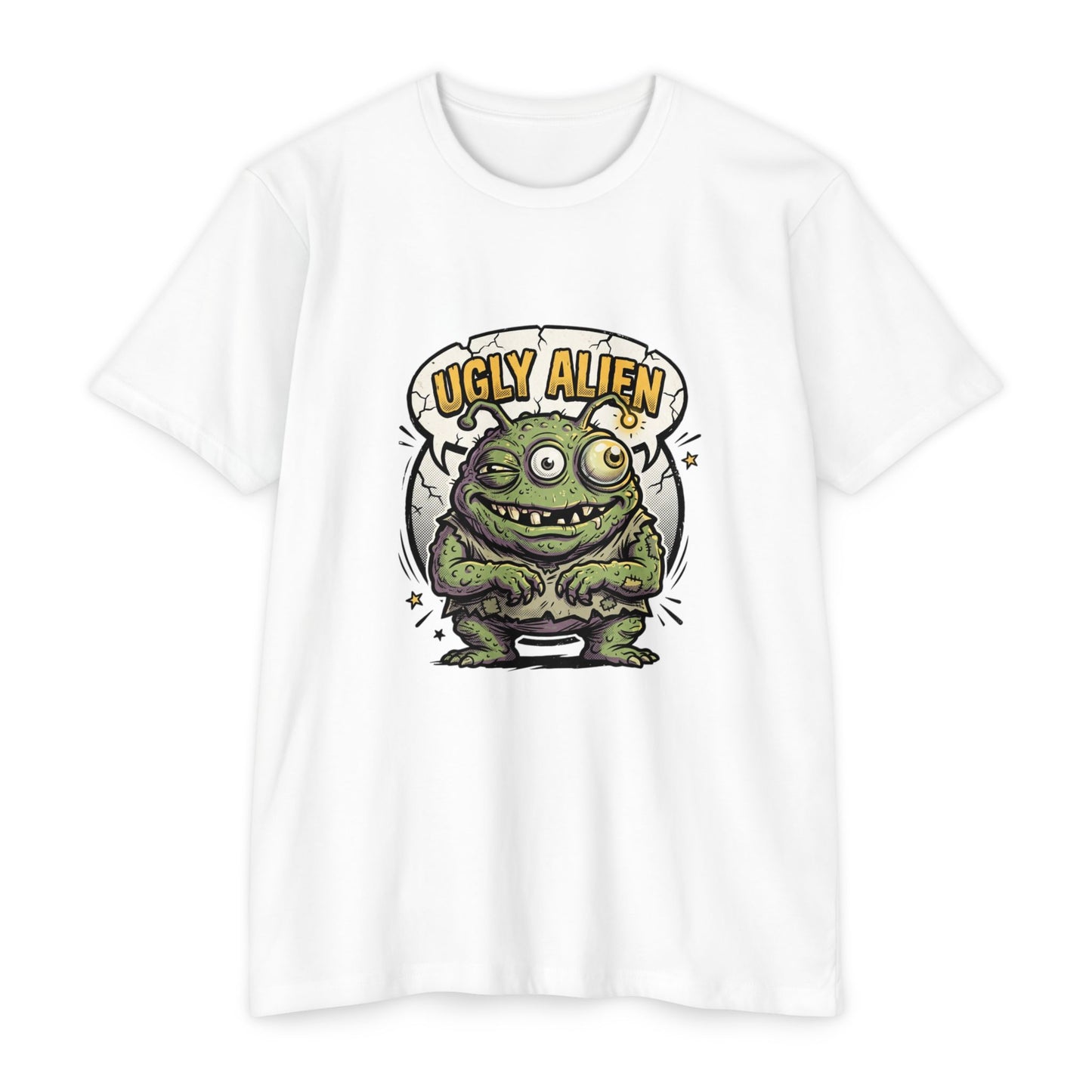 Ugly Alien Graphic T-Shirt
