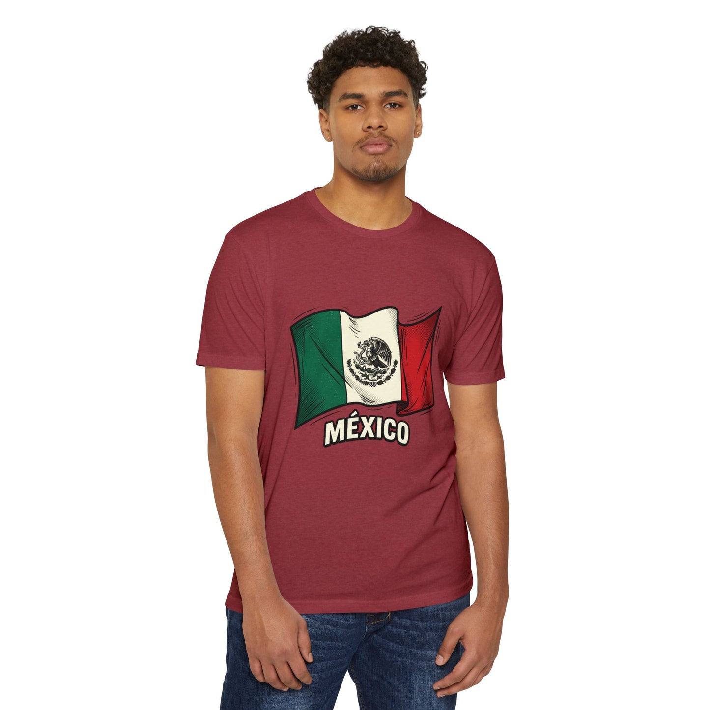 Vintage México Flag T-Shirt — Mexican Pride Tee