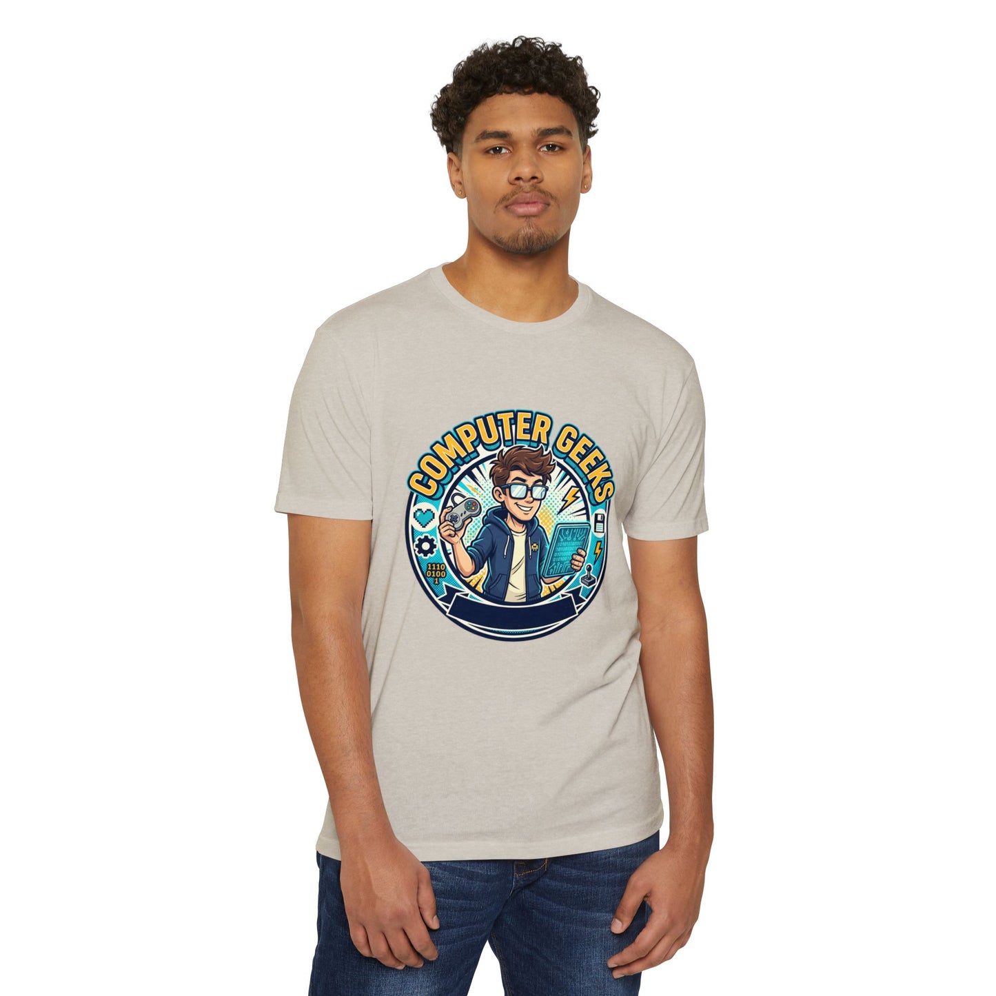 Computer Geeks T-Shirt — Retro Tech Gamer Graphic Tee