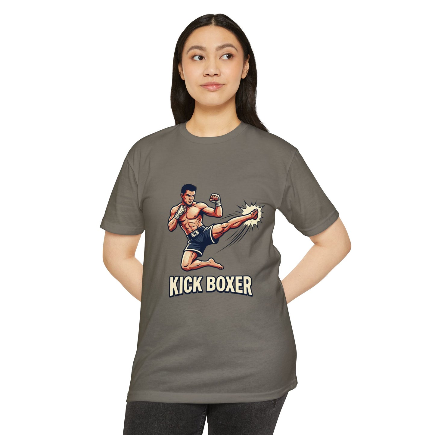 Camiseta Kick Boxer — Camiseta Retro Gráfica de Artes Marciales
