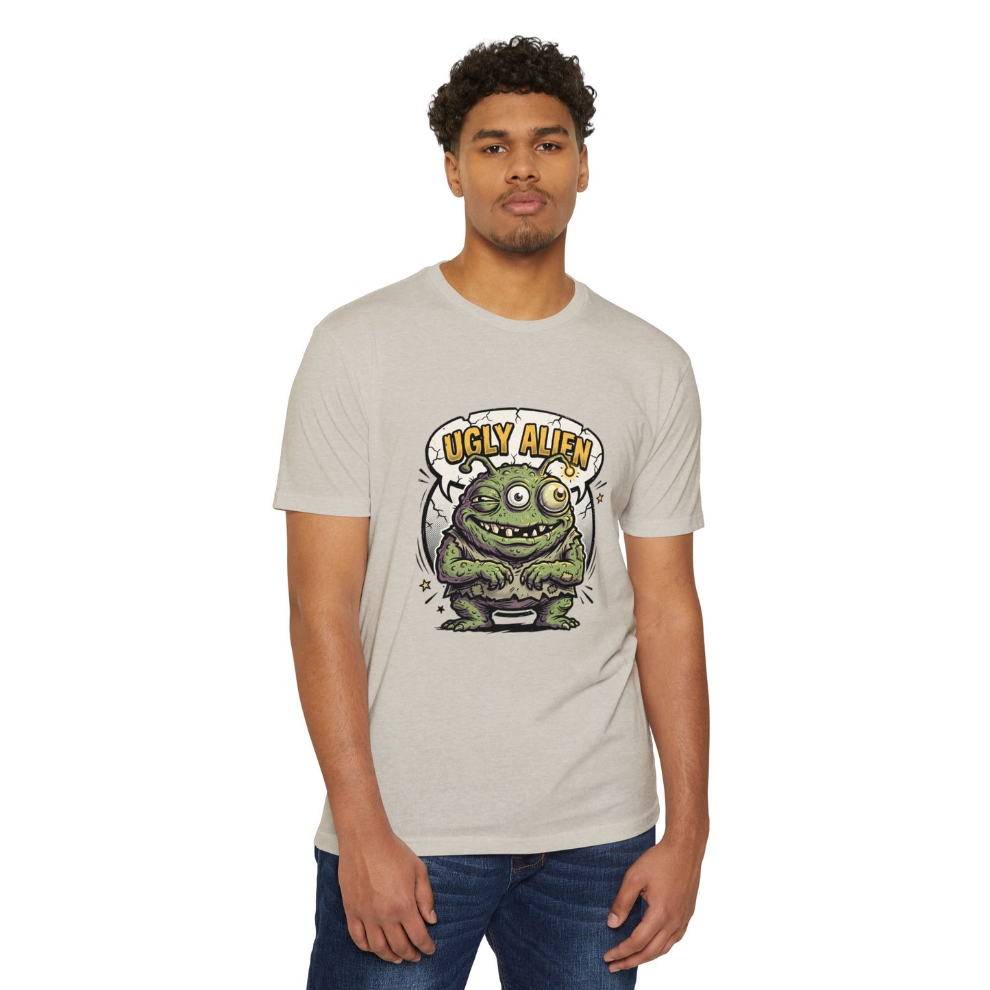 Ugly Alien Graphic T-Shirt
