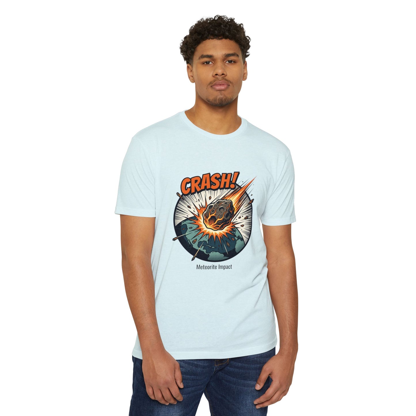 Meteorite Impact 'CRASH!' Graphic T-Shirt