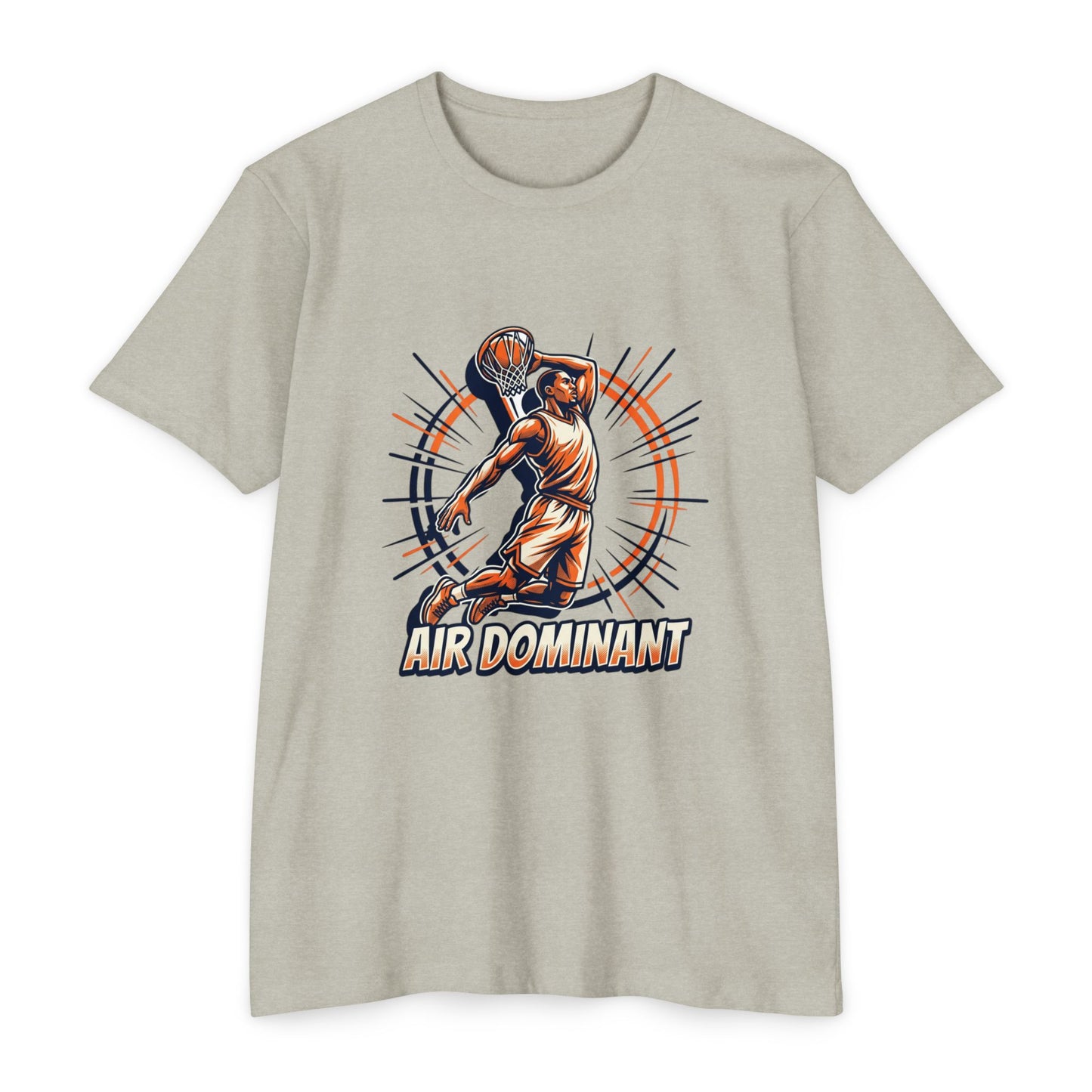 Air Dominant Basketball T-Shirt — Slam Dunk Player Graphic Tee
