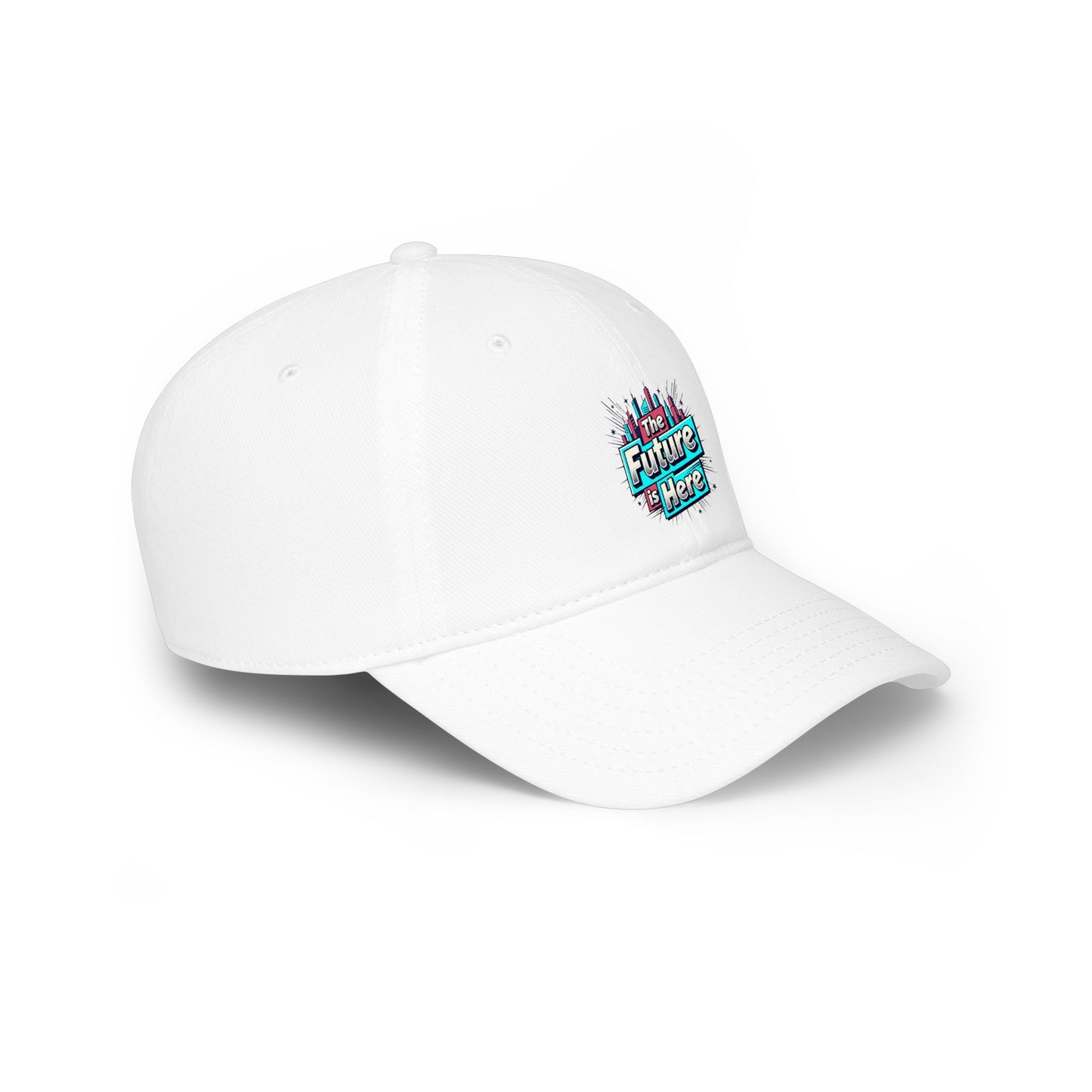 The Future Is Here Embroidered Tech City Baseball Cap